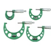 JUEGO MICROMETRO EXTERIOR 0-100mm 4PCS INSIZE 3203-1004A