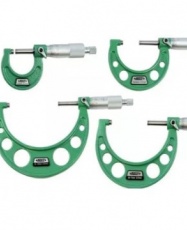 JUEGO MICROMETRO EXTERIOR 0-100mm 4PCS INSIZE 3203-1004A
