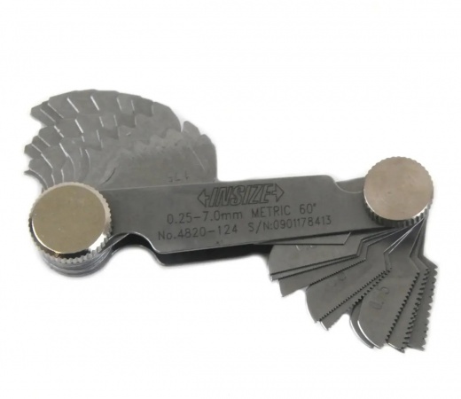 CUENTA HILOS METRICO 60° 0.25-7.0mm INSIZE 4820-124