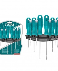 SET DE DESTORNILLADORES 10 PCS THTDC251001 TOTAL