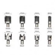 HERRAMIENTA DE PERFORACION PARA CARPINTERIA 23 PCS