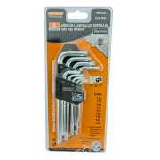 SET DE LLAVES ALLEN PUNTA ESTRELLA 9 PCS MK0353 MAKAWA