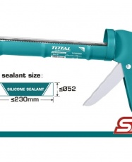 PISTOLA CALAFATERA 9" PARA SILICONA THT21809 TOTAL
