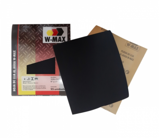 HOJA DE LIJA AL AGUA G220 W-MAX