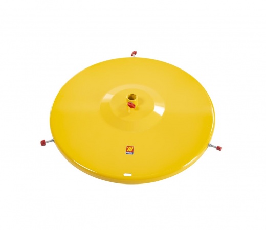 TAPA PARA BIDON Ø 600 mm PARA BOMBAS INDUSTRIALES CON PESCANTE Ø 50 mm