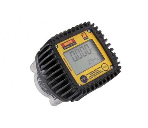 CONTADOR DIGITAL PARA ACEITE, CONEXION F 1/2"G, CAUDAL MAX. 35 l/min, BATERIA 2x1,5V, MAX. PRESION 70 bar